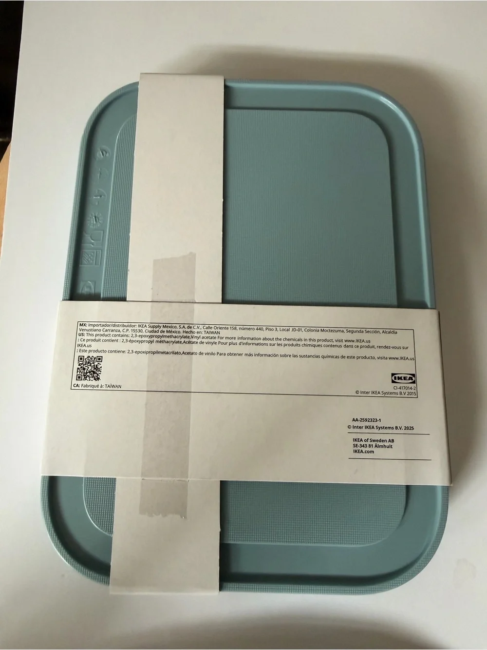 IKEA Textured Cutting Boards - Set of 3 - NWT- Aqua Blue,Navy Blue & Light Blue
